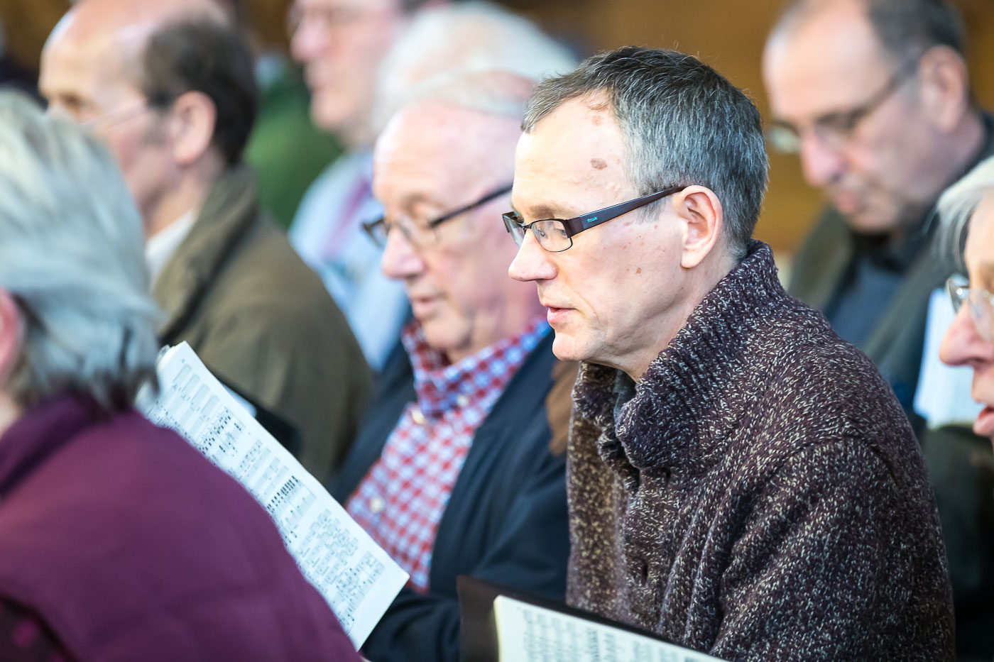 Come and Sing rehearsal, March 2018