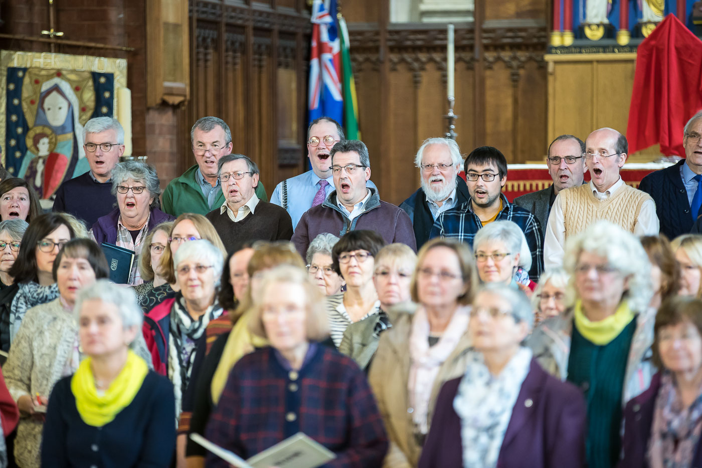 Come and Sing rehearsal, March 2018