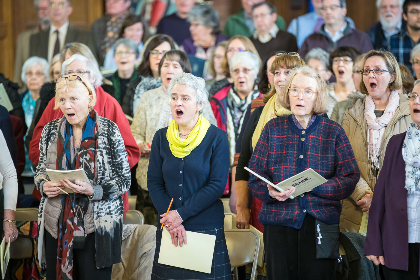 Come and Sing rehearsal, March 2018